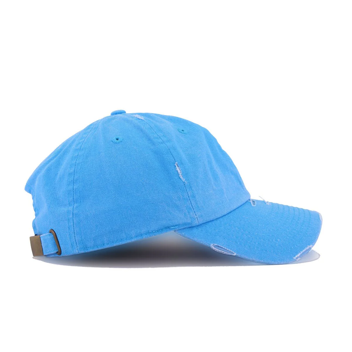 Distressed Neon Blue KBEthos Vintage Dad Hat - Image 3