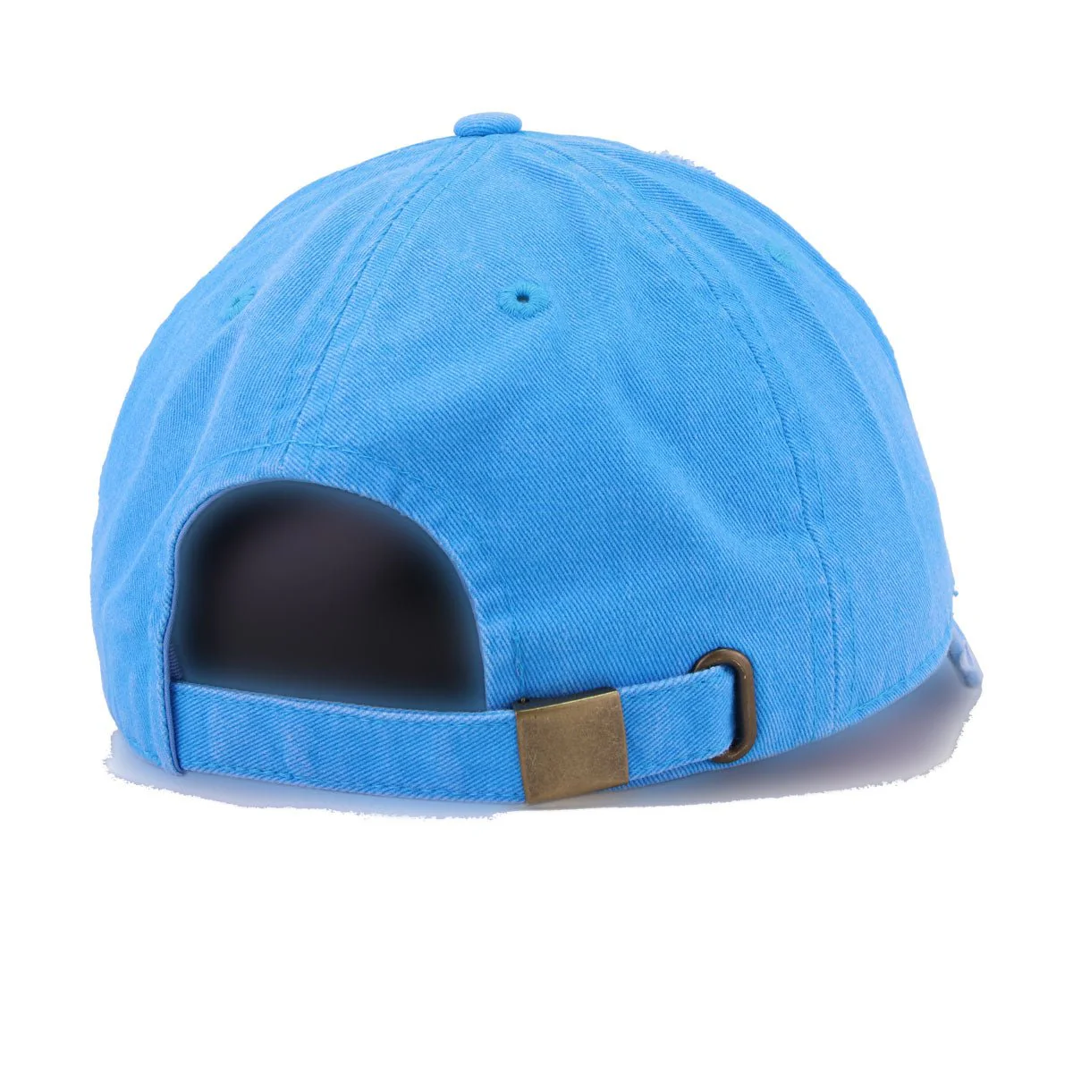 Distressed Neon Blue KBEthos Vintage Dad Hat - Image 4