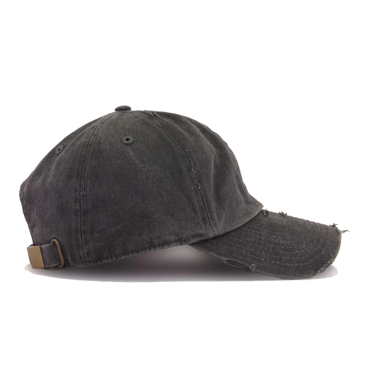 Distressed Pigmented Black KBEthos Vintage Dad Hat - Image 3