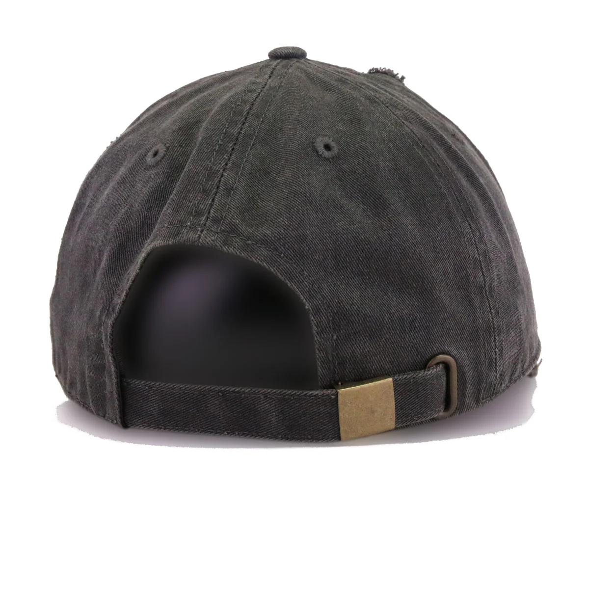 Distressed Pigmented Black KBEthos Vintage Dad Hat - Image 4
