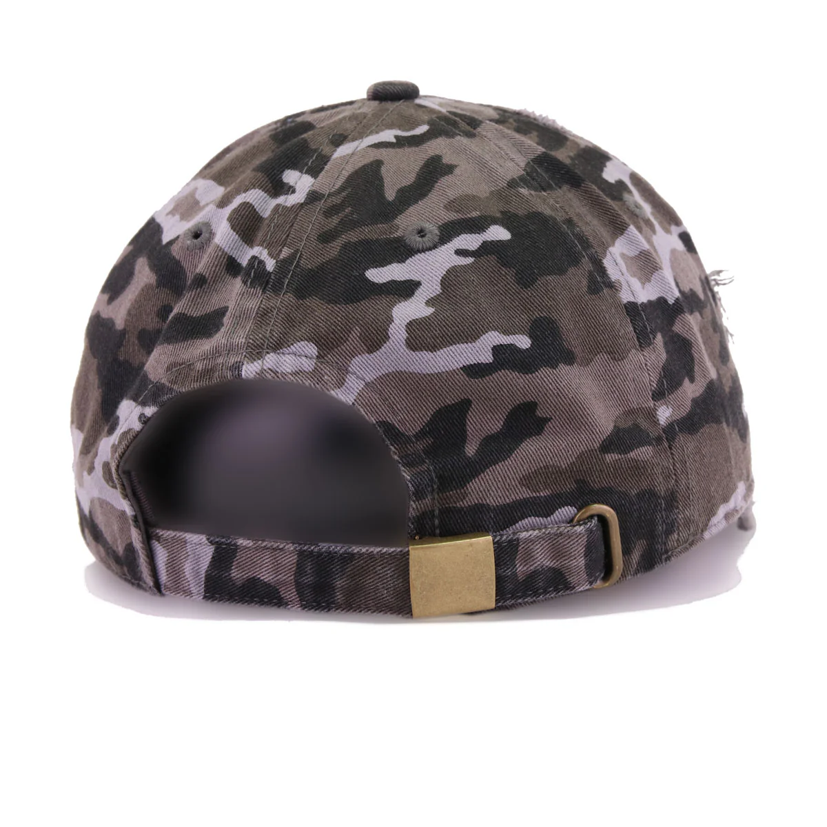 Distressed Urban Camouflage KBEthos Vintage Dad Hat - Image 4