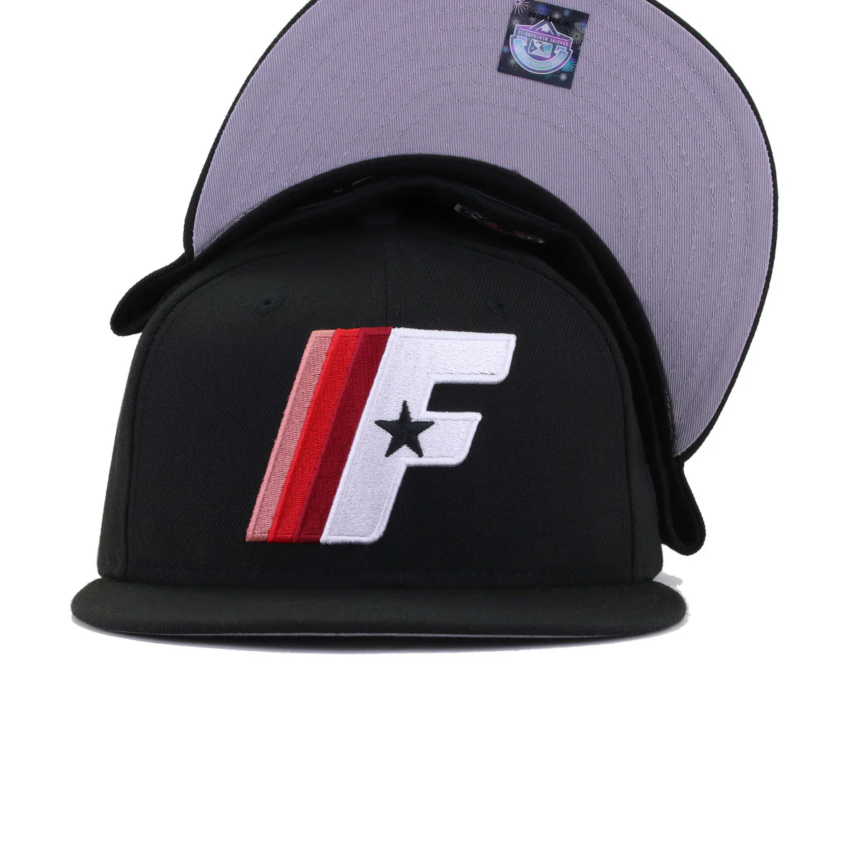 Fayetteville Woodpeckers Black New Era 59Fifty Fitted - Image 4