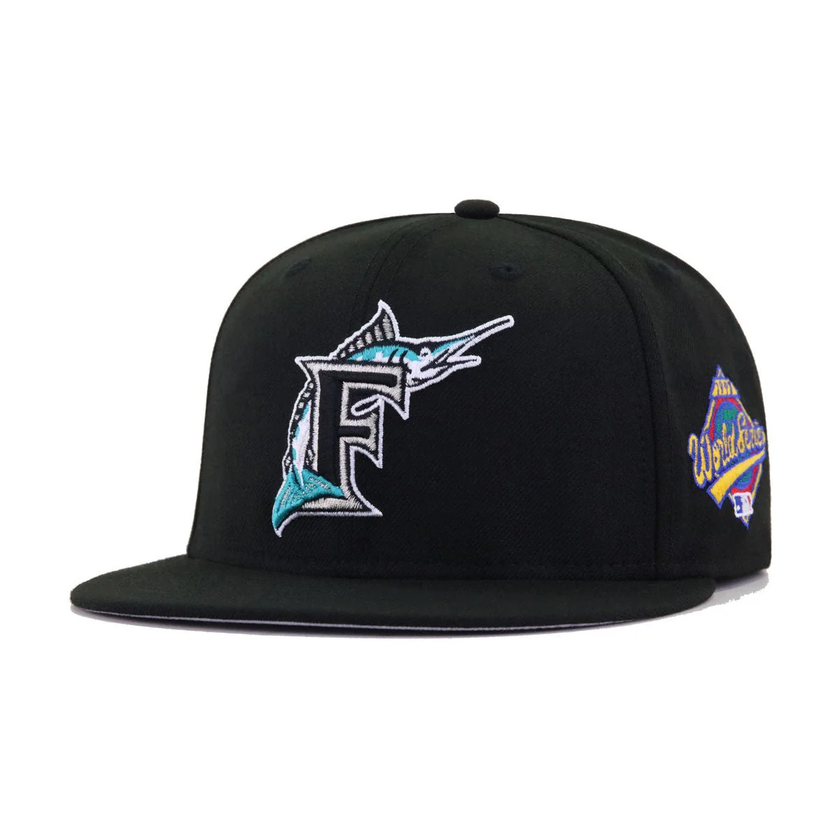 Florida Marlins Black 1997 World Series Cooperstown New Era 59Fifty Fitted