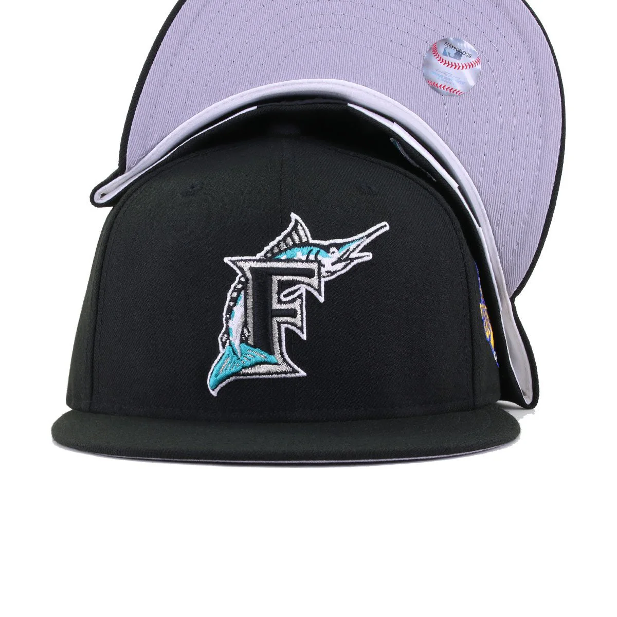 Florida Marlins Black 1997 World Series Cooperstown New Era 59Fifty Fitted - Image 5