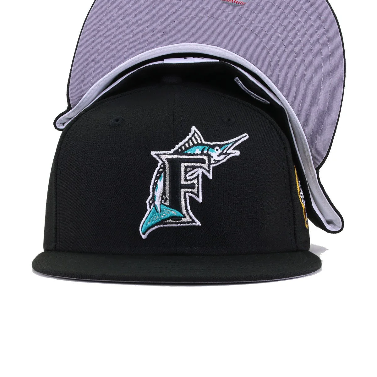 Florida Marlins Black 2003 World Series Cooperstown New Era 59Fifty Fitted - Image 4