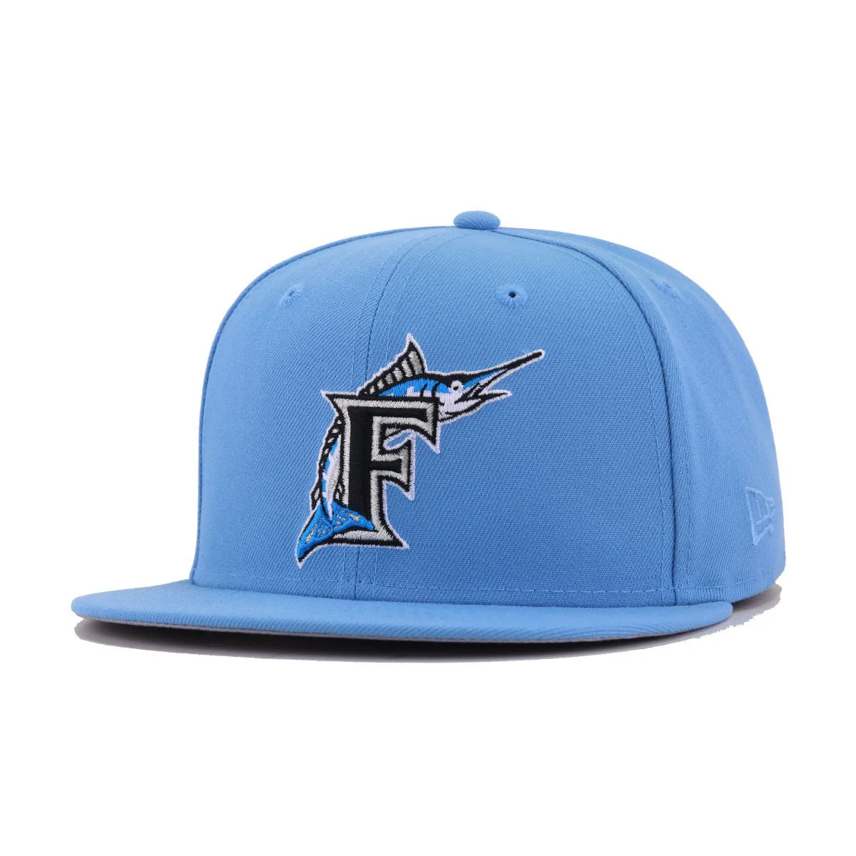 Florida Marlins Sky Blue New Era 59Fifty Fitted