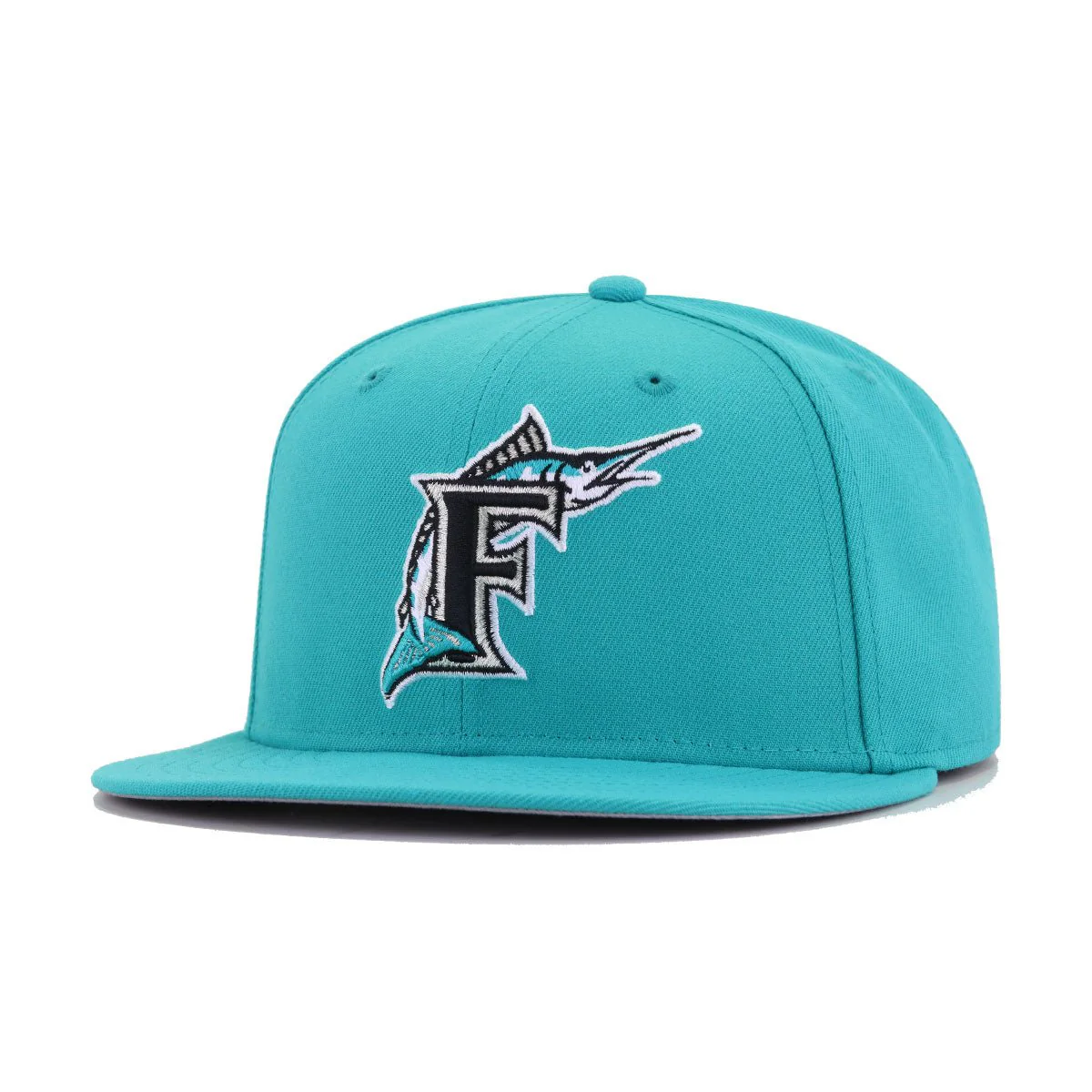 Florida Marlins Teal Cooperstown AC New Era 59Fifty Fitted