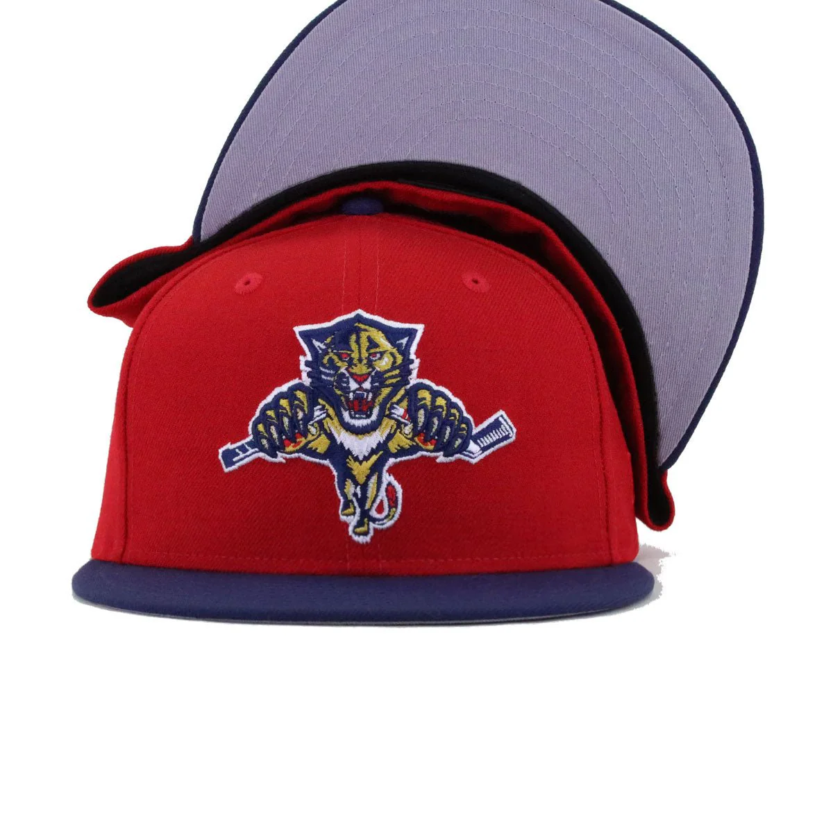 Florida Panthers Scarlet Light Navy 1993 New Era 59Fifty Fitted - Image 4