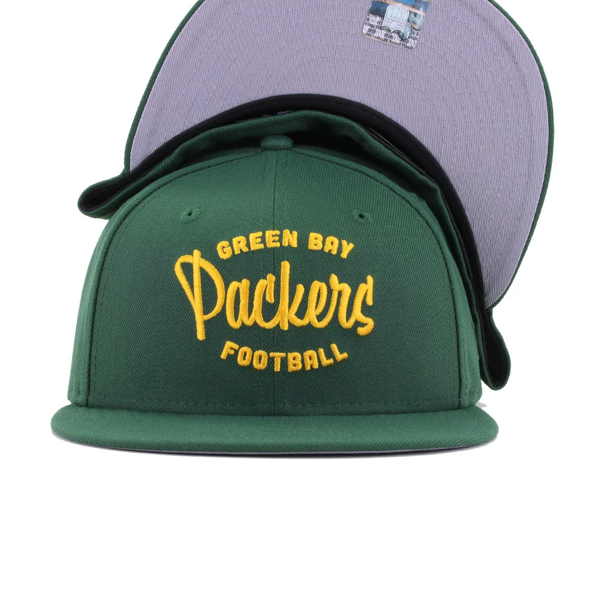 Green Bay Packers Cilantro Green TITLETOWN New Era 59Fifty Fitted - Image 4