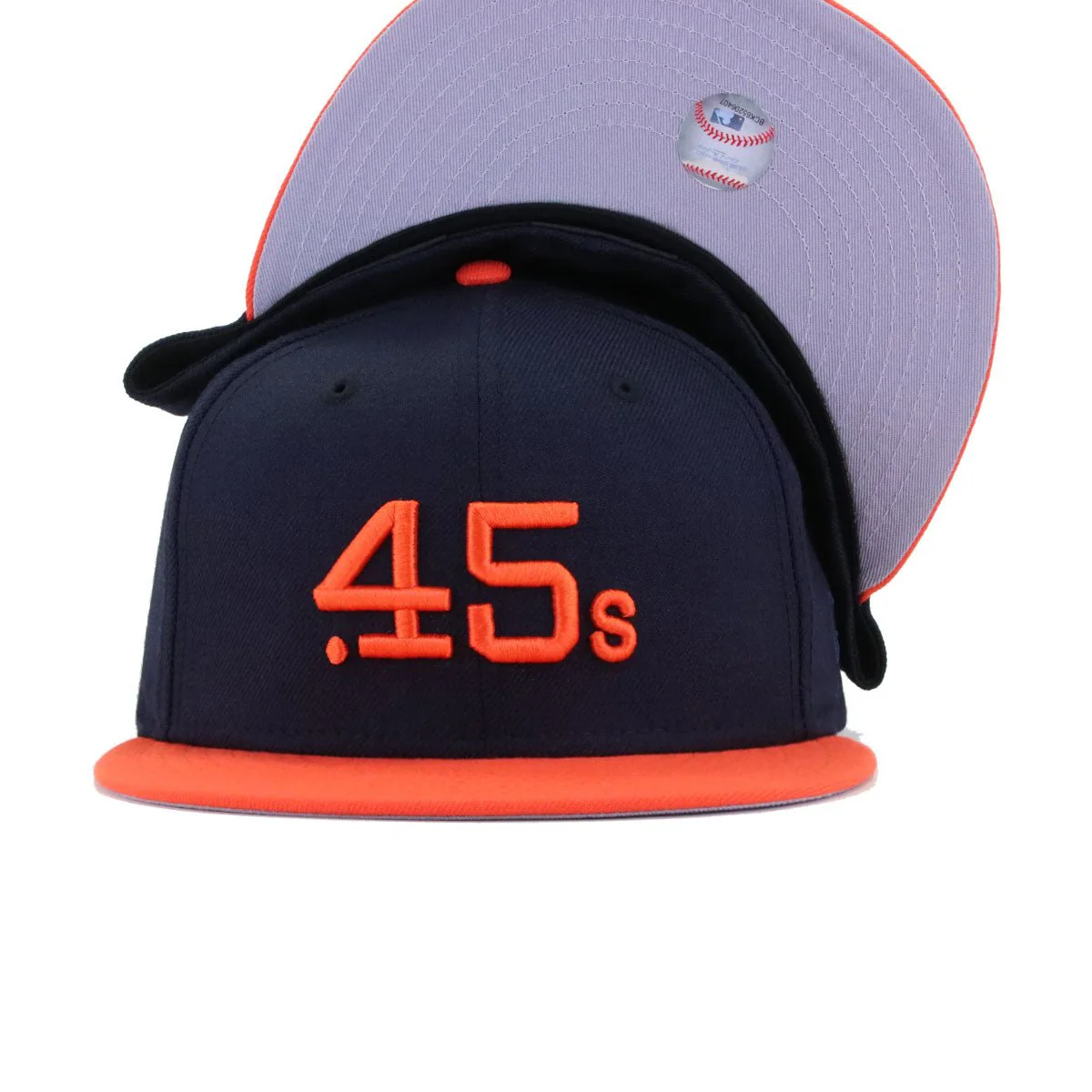 Houston Colt 45s Navy Orange New Era 59Fifty Fitted - Image 4
