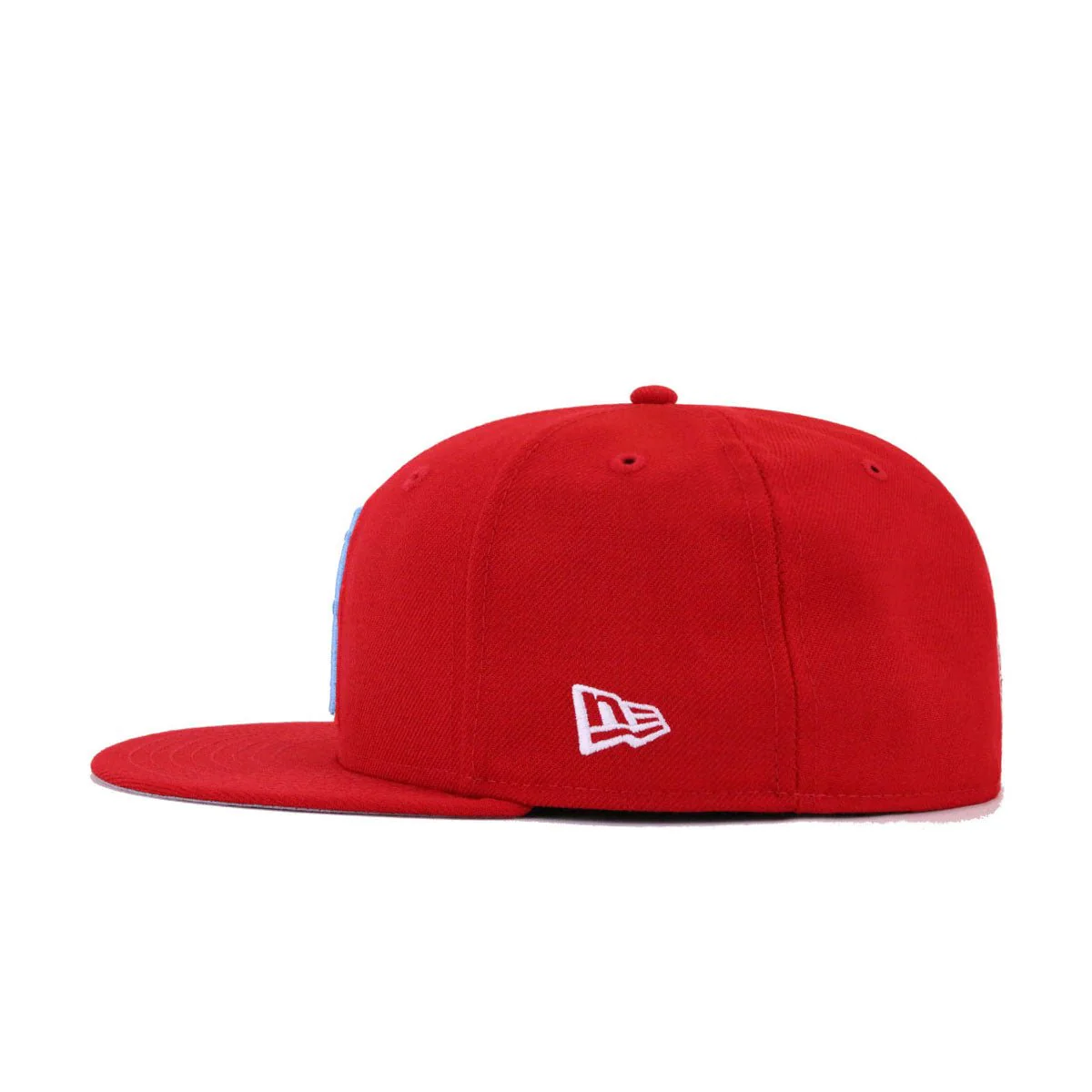 Houston Oilers Front Door Red New Era 59Fifty Fitted - Image 3
