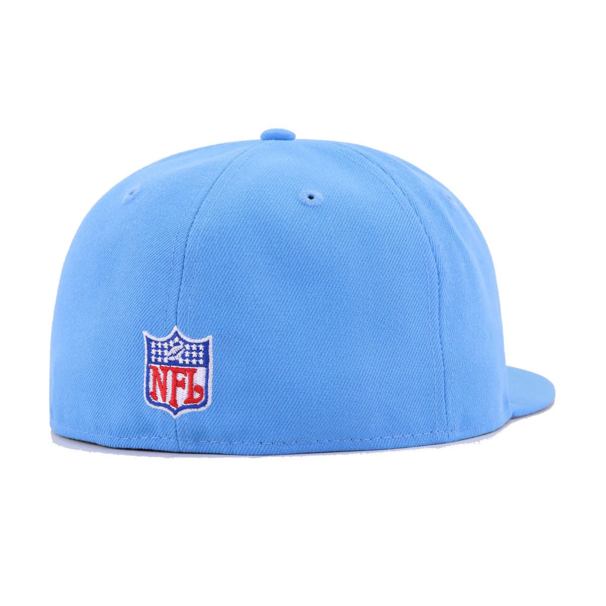 Houston Oilers Radiant Blue New Era 59Fifty Fitted - Image 3