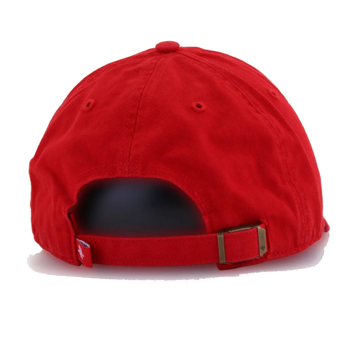 Houston Rockets Front Door Red 47 Brand Clean Up Dad Hat - Image 4