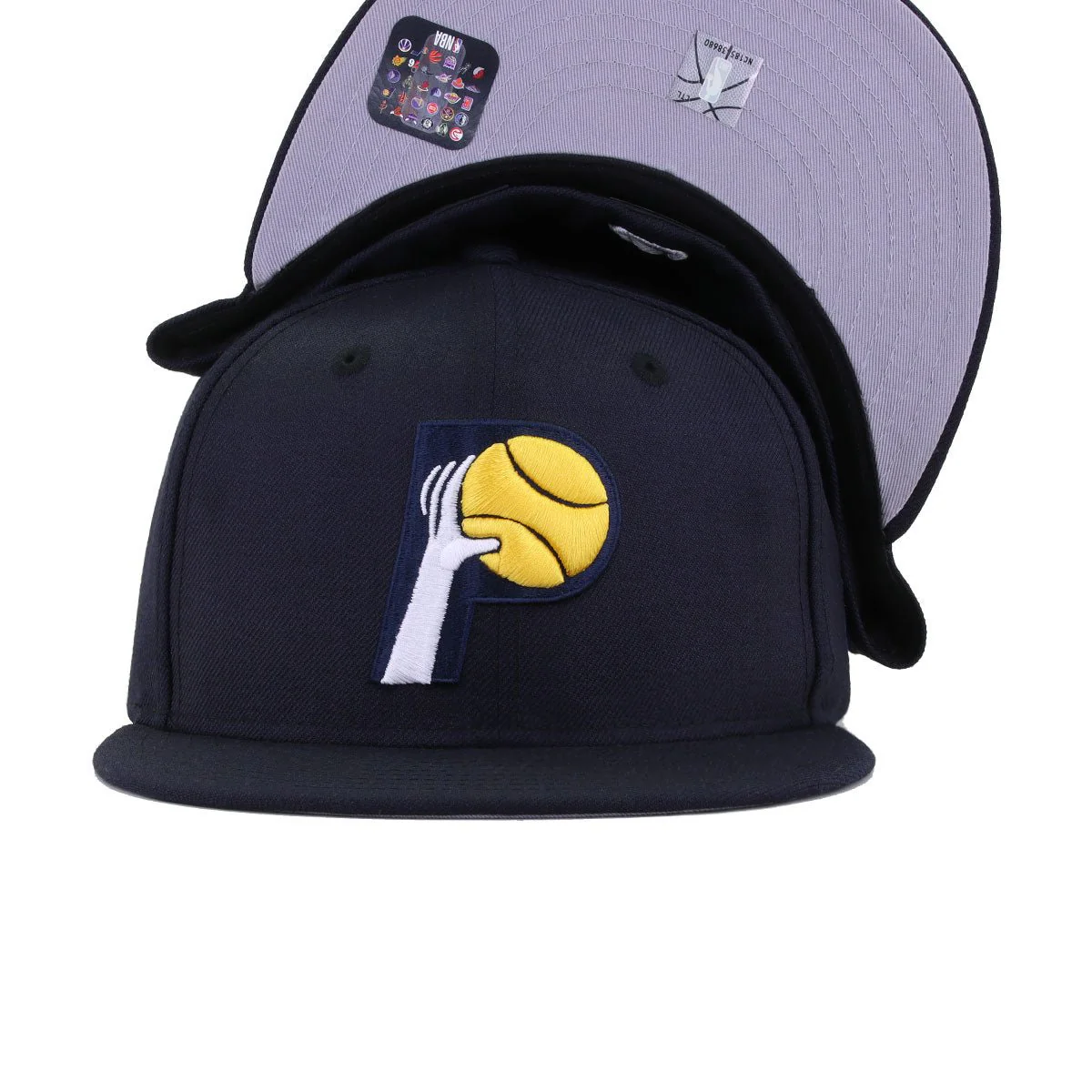 Indiana Pacers Navy 1967 New Era 59Fifty Fitted - Image 4