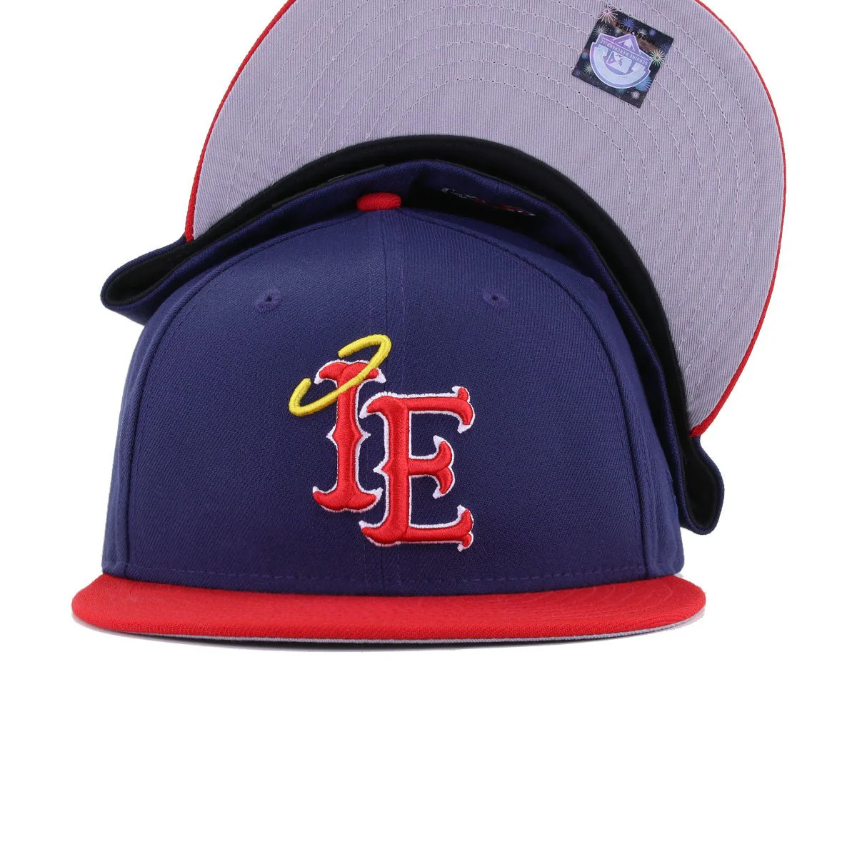 Inland Empire 66ers Light Navy Scarlet CHERUBS New Era 59Fifty Fitted - Image 4