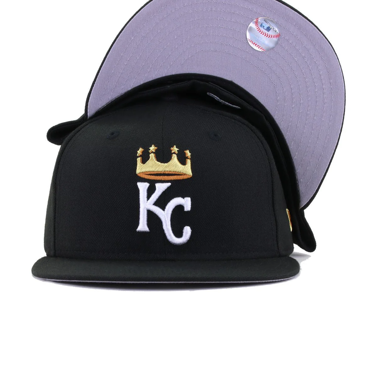 Kansas City Royals Black Batting Practice New Era 59Fifty Fitted - Image 4