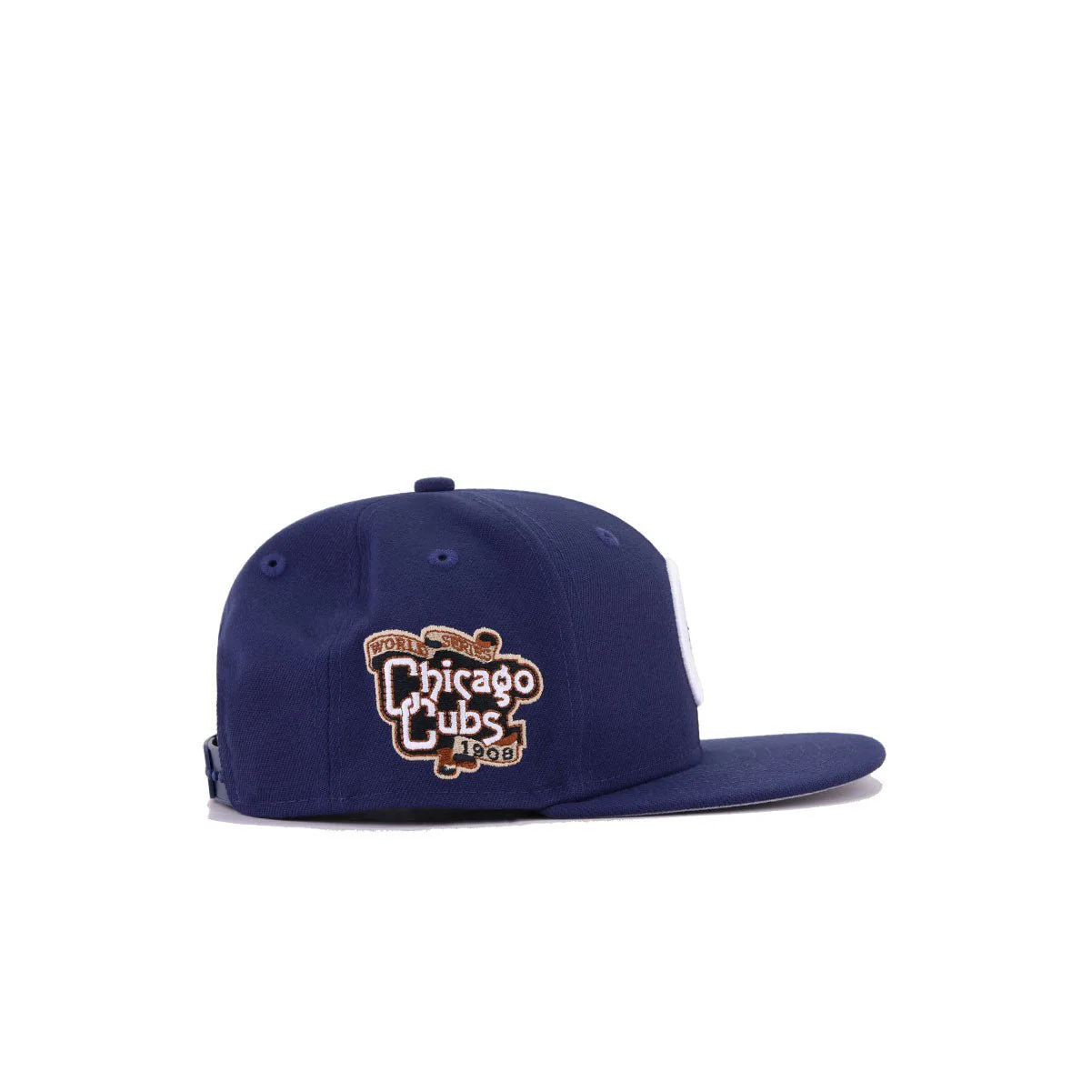 KIDS Chicago Cubs Light Navy 1908 World Series New Era K9Fifty Snapback - Image 2