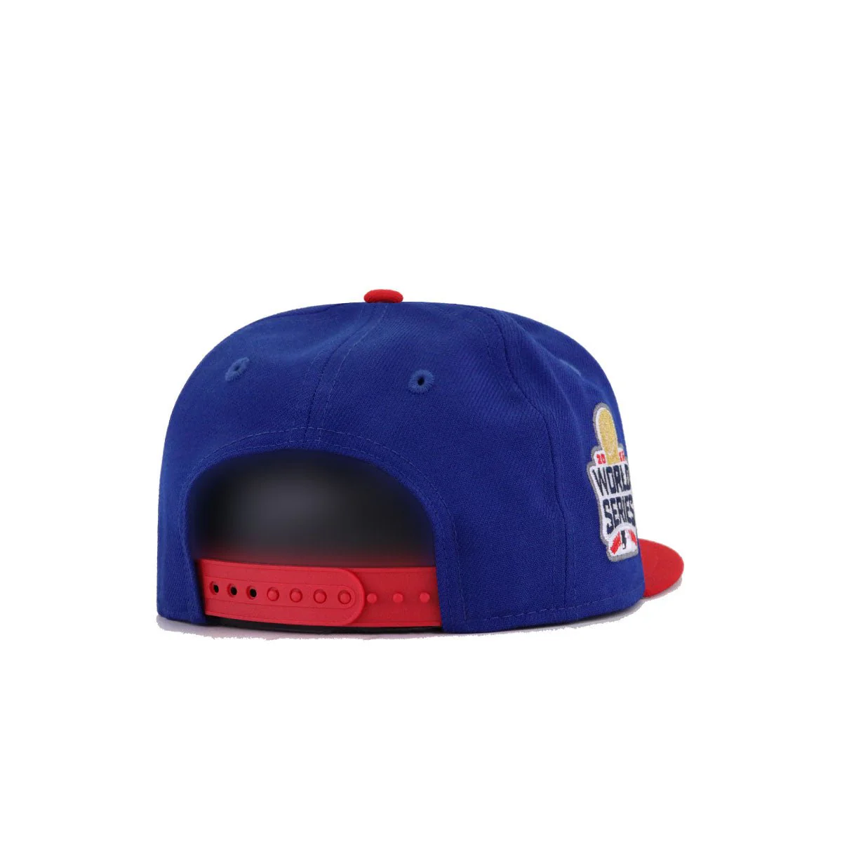 KIDS Chicago Cubs Light Royal Blue Scarlet 2016 World Series New Era K9Fifty Snapback - Image 3