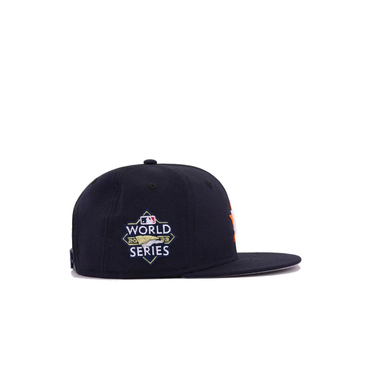 KIDS Houston Astros Navy 2022 World Series New Era K9Fifty Snapback - Image 2