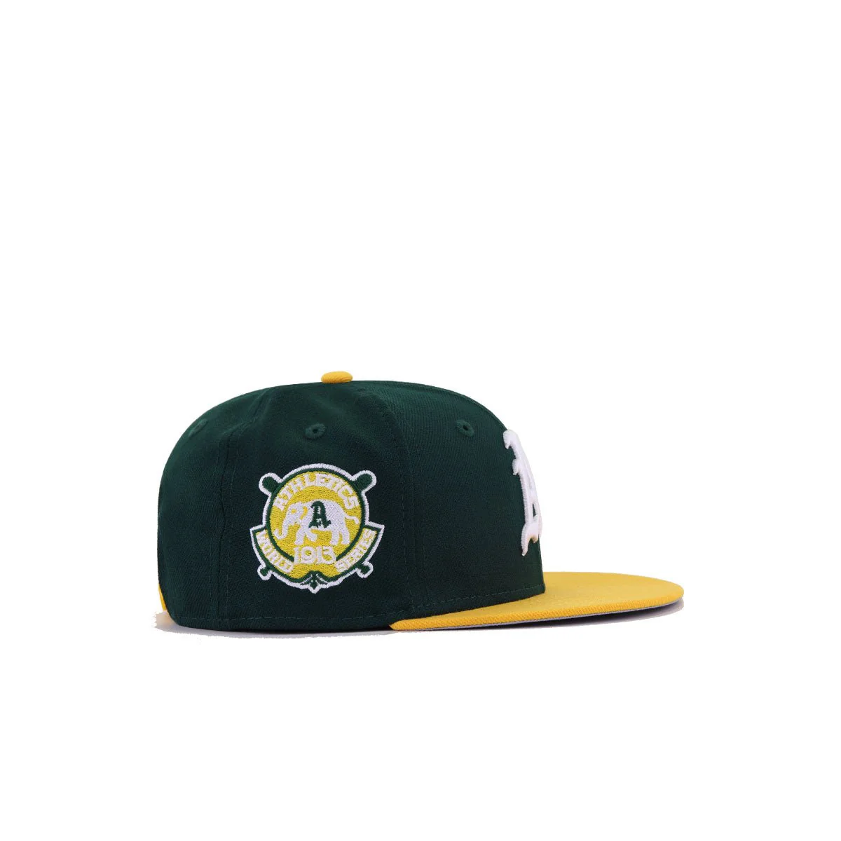 KIDS Oakland Athletics Dark Green A Gold 1913 World Series New Era K9Fifty Snapback - Image 2