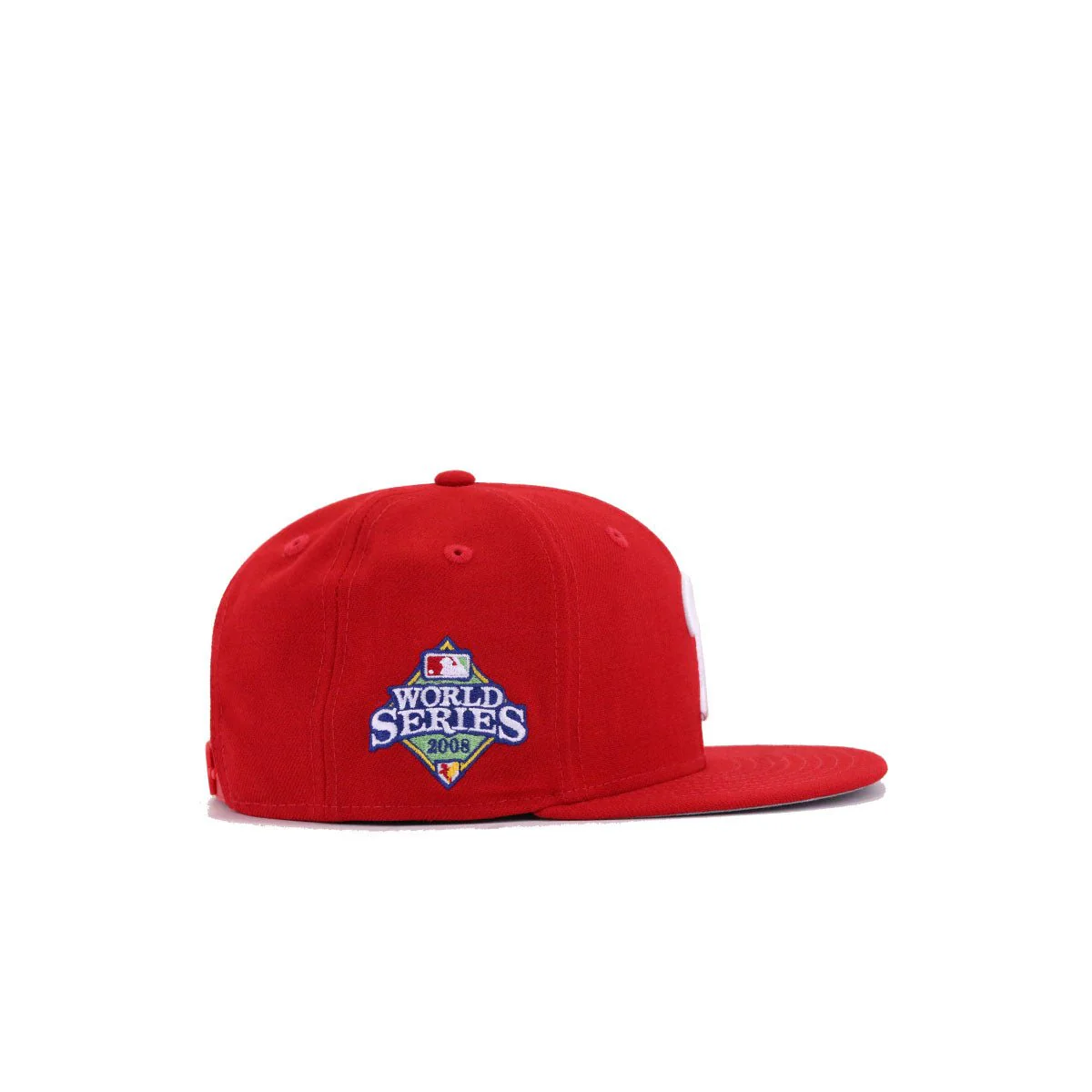 KIDS Philadelphia Phillies Scarlet 2008 World Series New Era K9Fifty Snapback - Image 2