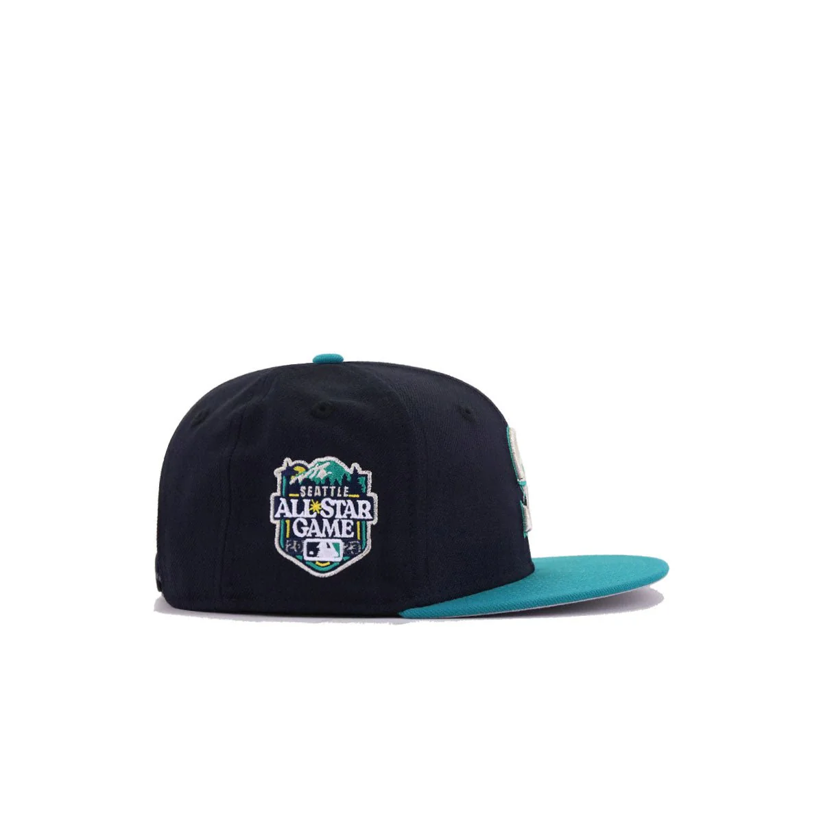 KIDS Seattle Mariners Navy Northwest Green 2023 All Star Game New Era K9Fifty Snapback - Image 2