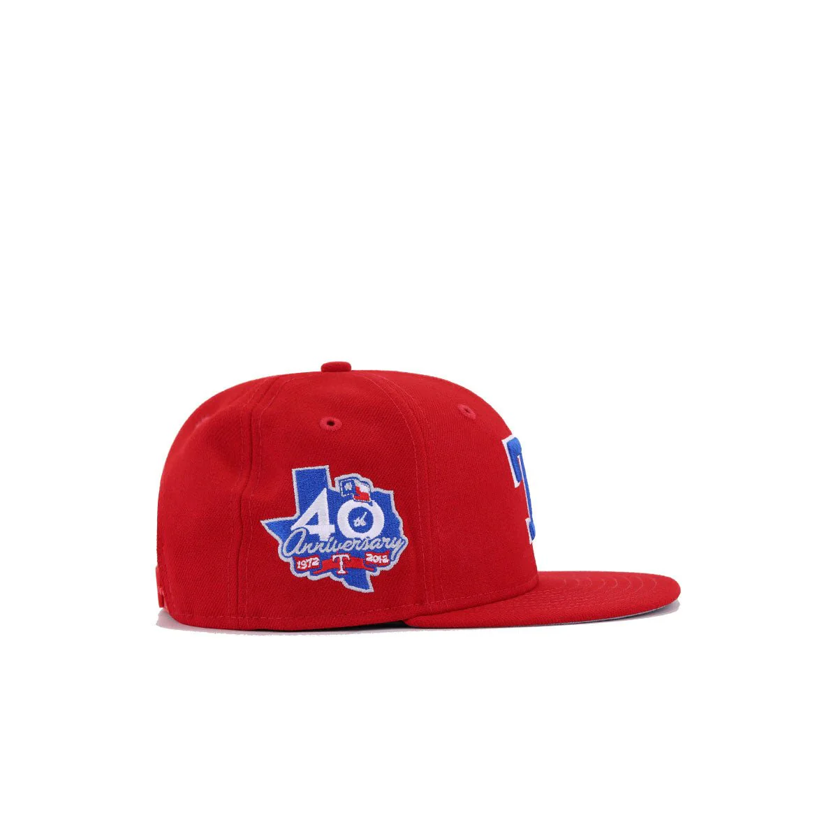 KIDS Texas Rangers Scarlet 40th Anniversary New Era K9Fifty Snapback - Image 2