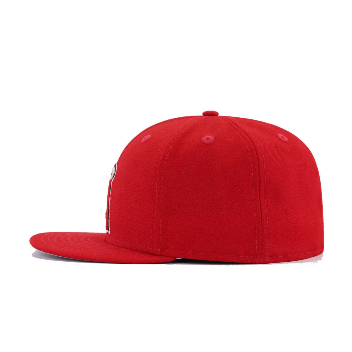 Los Angeles Angels Scarlet Cooperstown AC New Era 59Fifty Fitted - Image 3