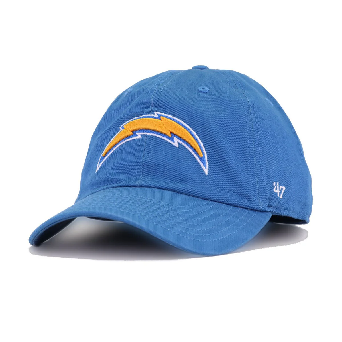 Los Angeles Chargers Blue Raz 47 Brand Clean Up Dad Hat