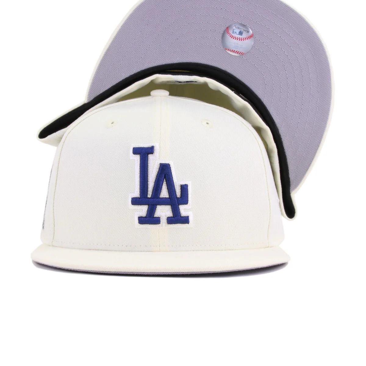 Los Angeles Dodgers Chrome 60th Anniversary New Era 59Fifty Fitted - Image 5