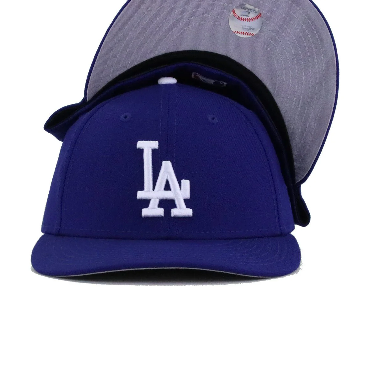 Los Angeles Dodgers Dark Royal Blue Low Profile New Era LP59Fifty Fitted - Image 4