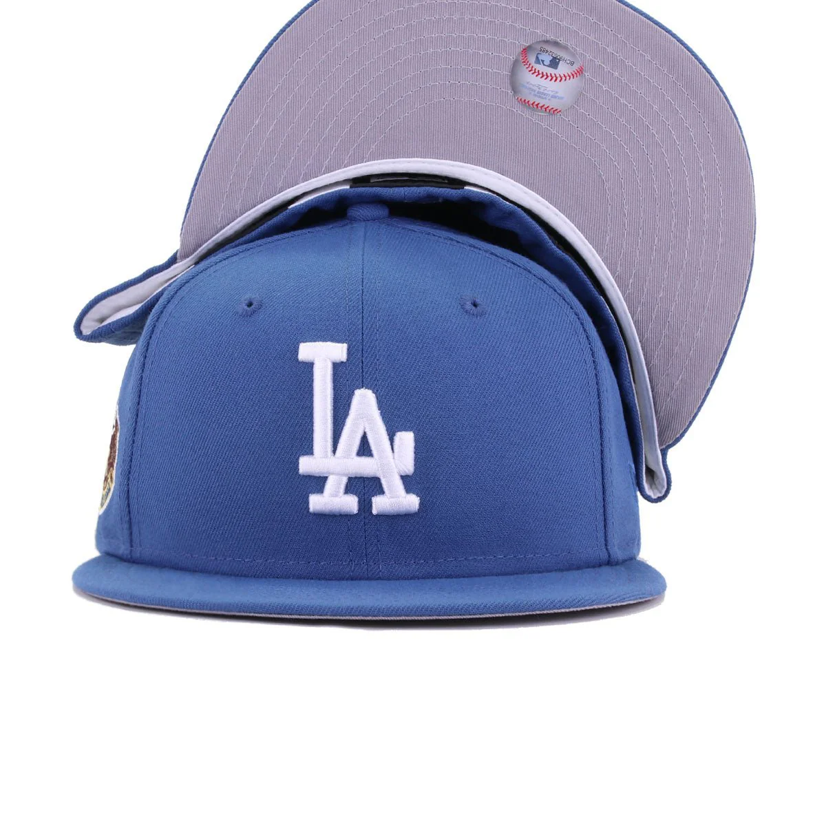 Los Angeles Dodgers Indigo 1963 World Series New Era 59Fifty Fitted - Image 5