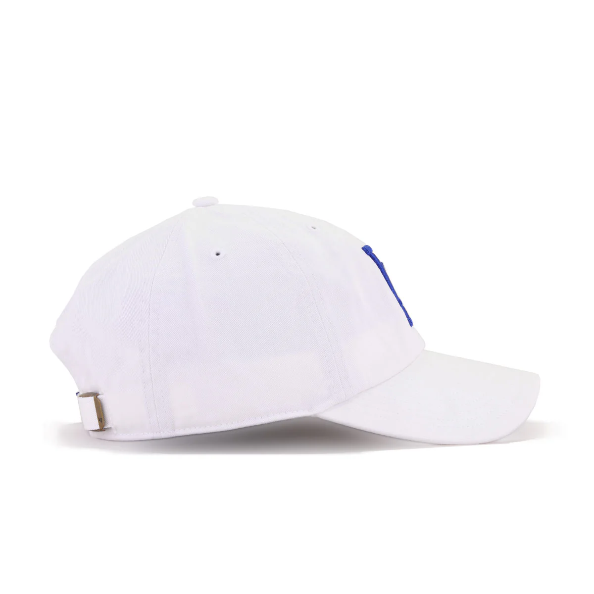 Los Angeles Dodgers White 47 Brand Clean Up Dad Hat - Image 3