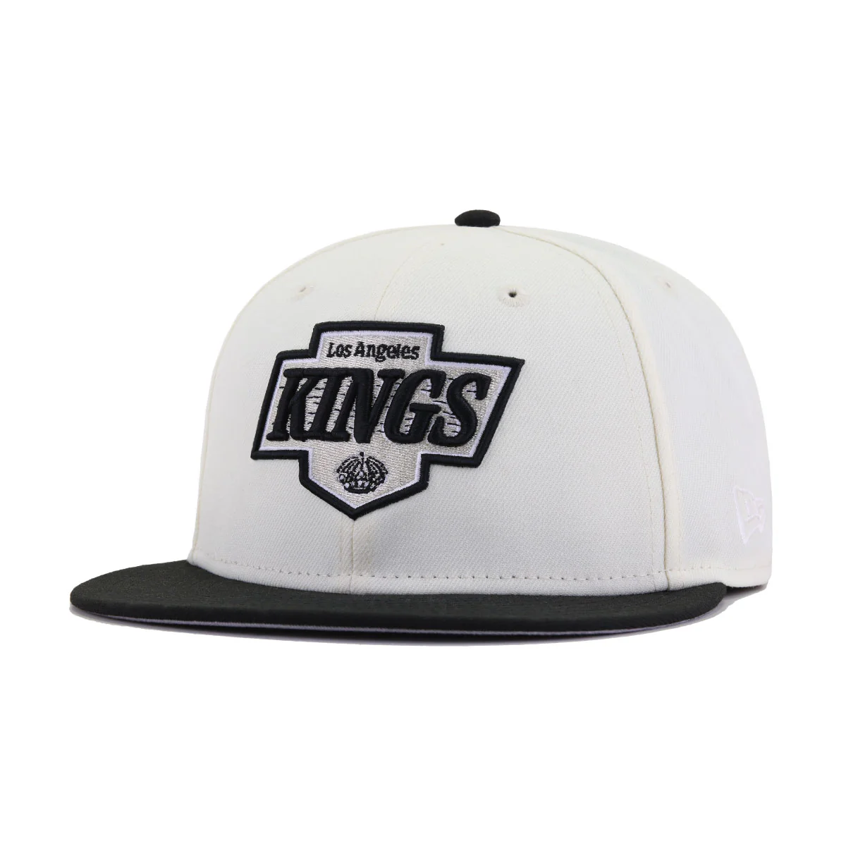 Los Angeles Kings Chrome Black New Era 59Fifty Fitted