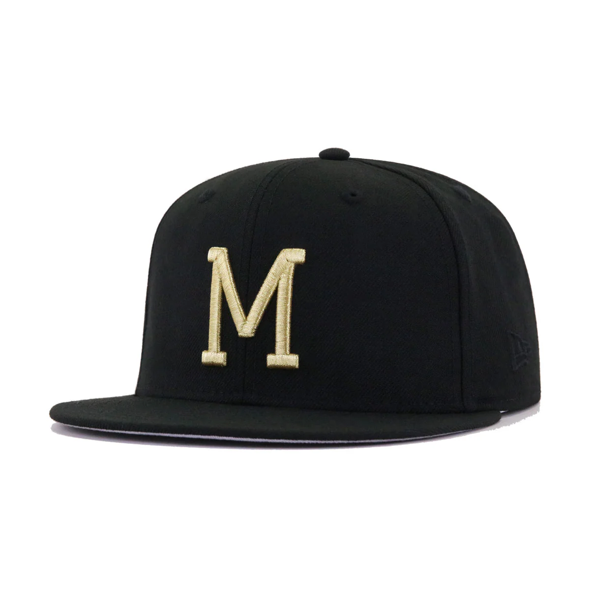 Milwaukee Braves Black Metallic Gold 1955 All Star Game New Era 59Fifty Fitted