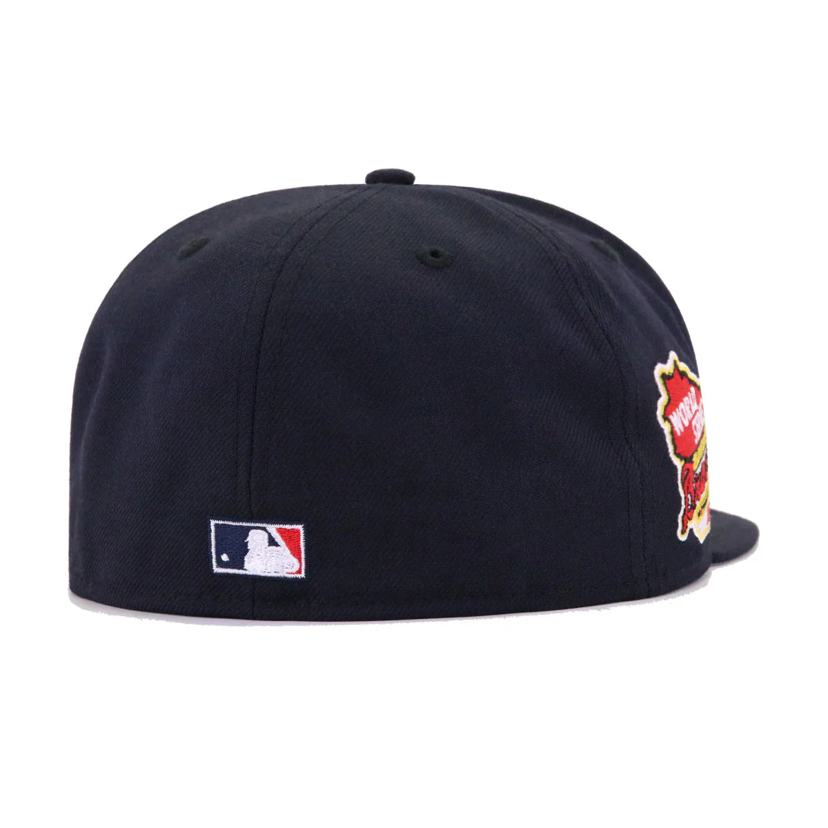 Milwaukee Braves Navy 1957 World Series New Era 59Fifty Fitted - Image 4