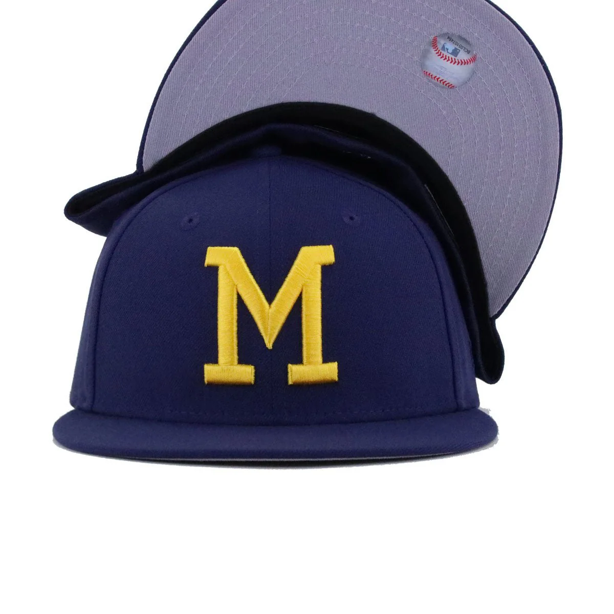 Milwaukee Brewers Light Navy 1970 New Era 59Fifty Fitted - Image 4