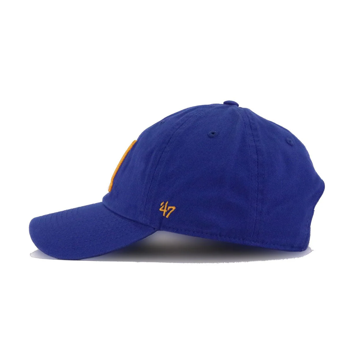 Milwaukee Brewers Light Royal Blue Cooperstown 47 Brand Clean Up Dad Hat - Image 2