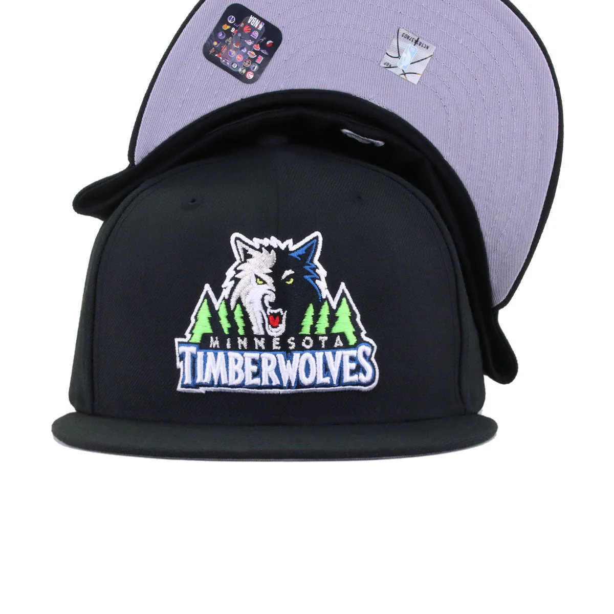 Minnesota Timberwolves Black 1996 New Era 59Fifty Fitted - Image 4