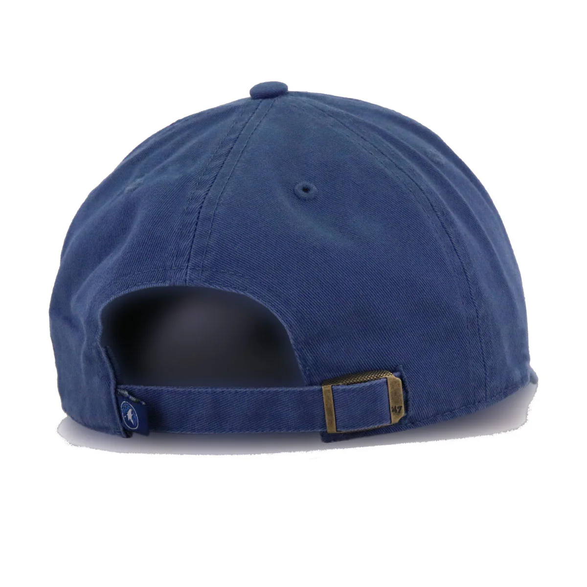 Minnesota Timberwolves Oceanside Blue 47 Brand Clean Up Dad Hat - Image 4