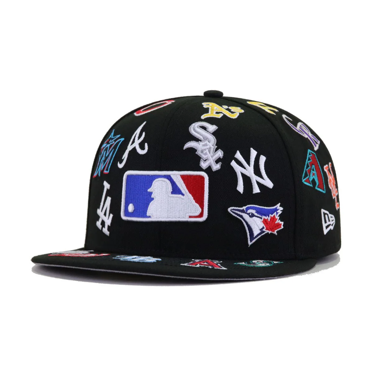 MLB Black ALL OVER New Era 59Fifty Fitted