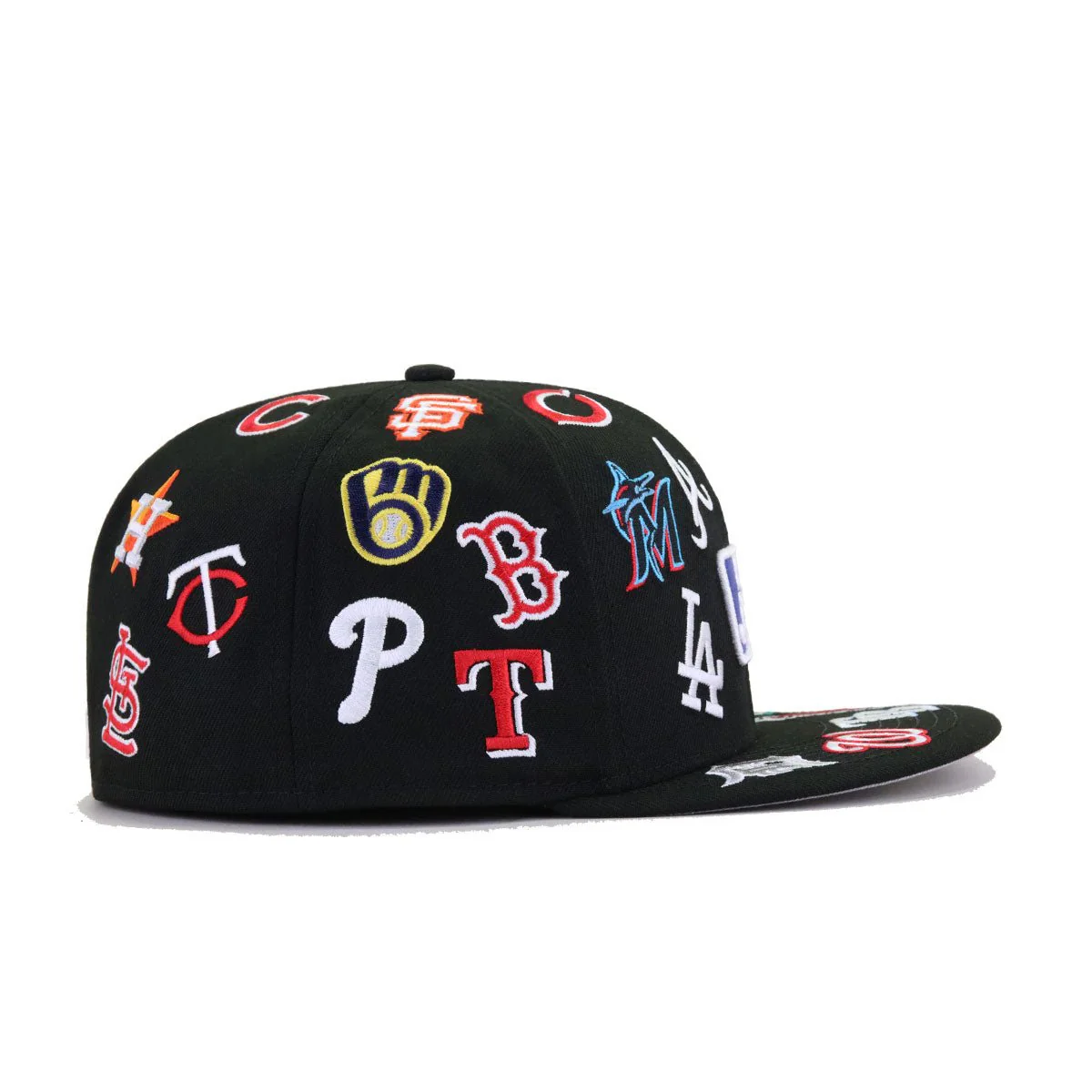 MLB Black ALL OVER New Era 59Fifty Fitted - Image 3
