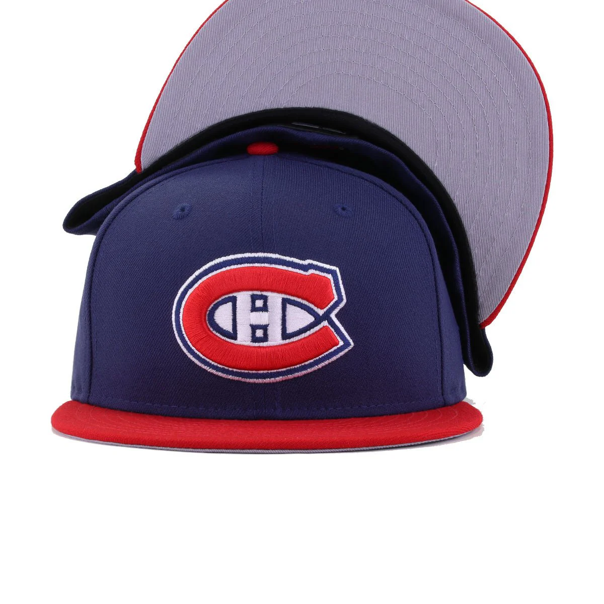Montreal Canadiens Light Navy Scarlet New Era 59Fifty Fitted - Image 4