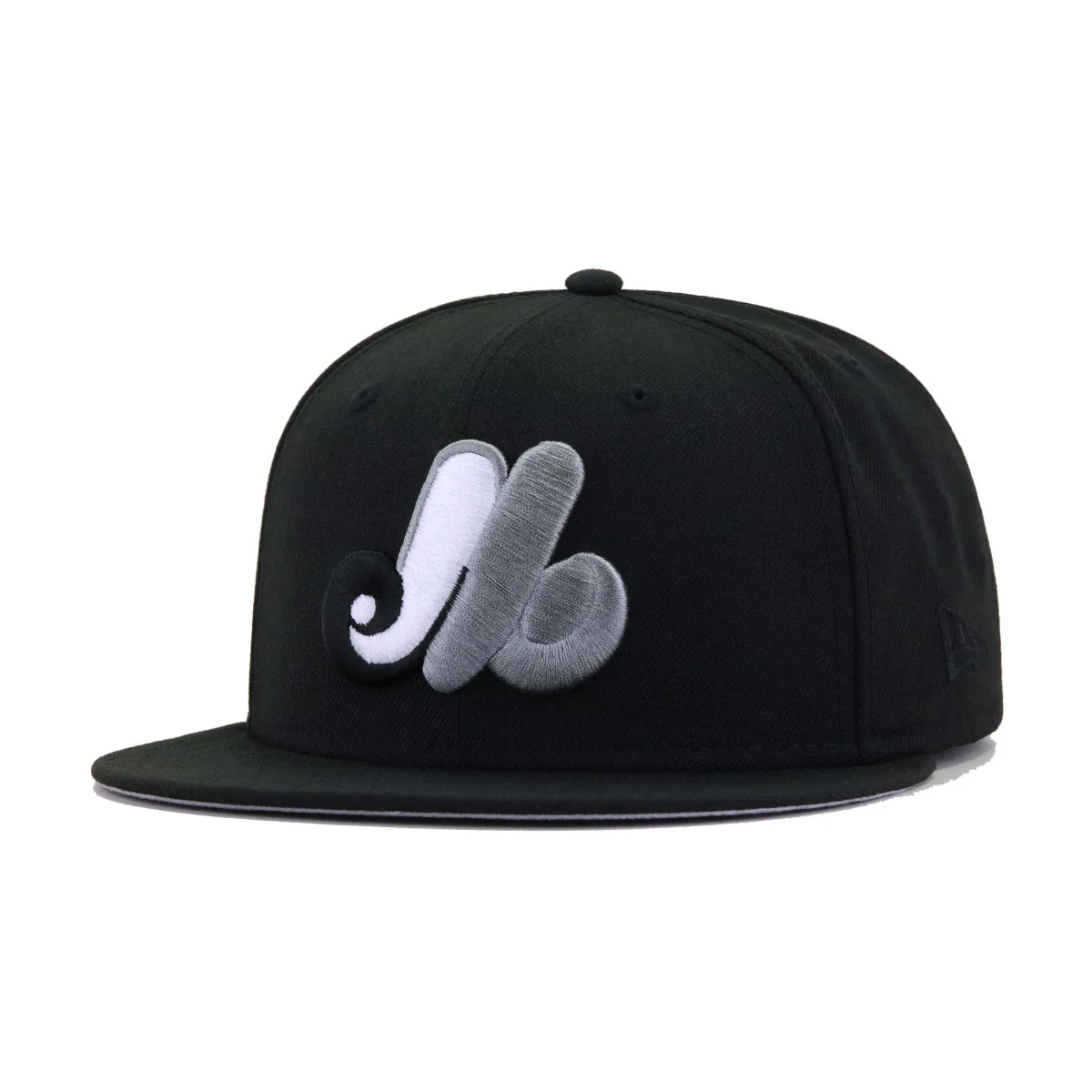 Montreal Expos Black Misty Morning New Era 59Fifty Fitted