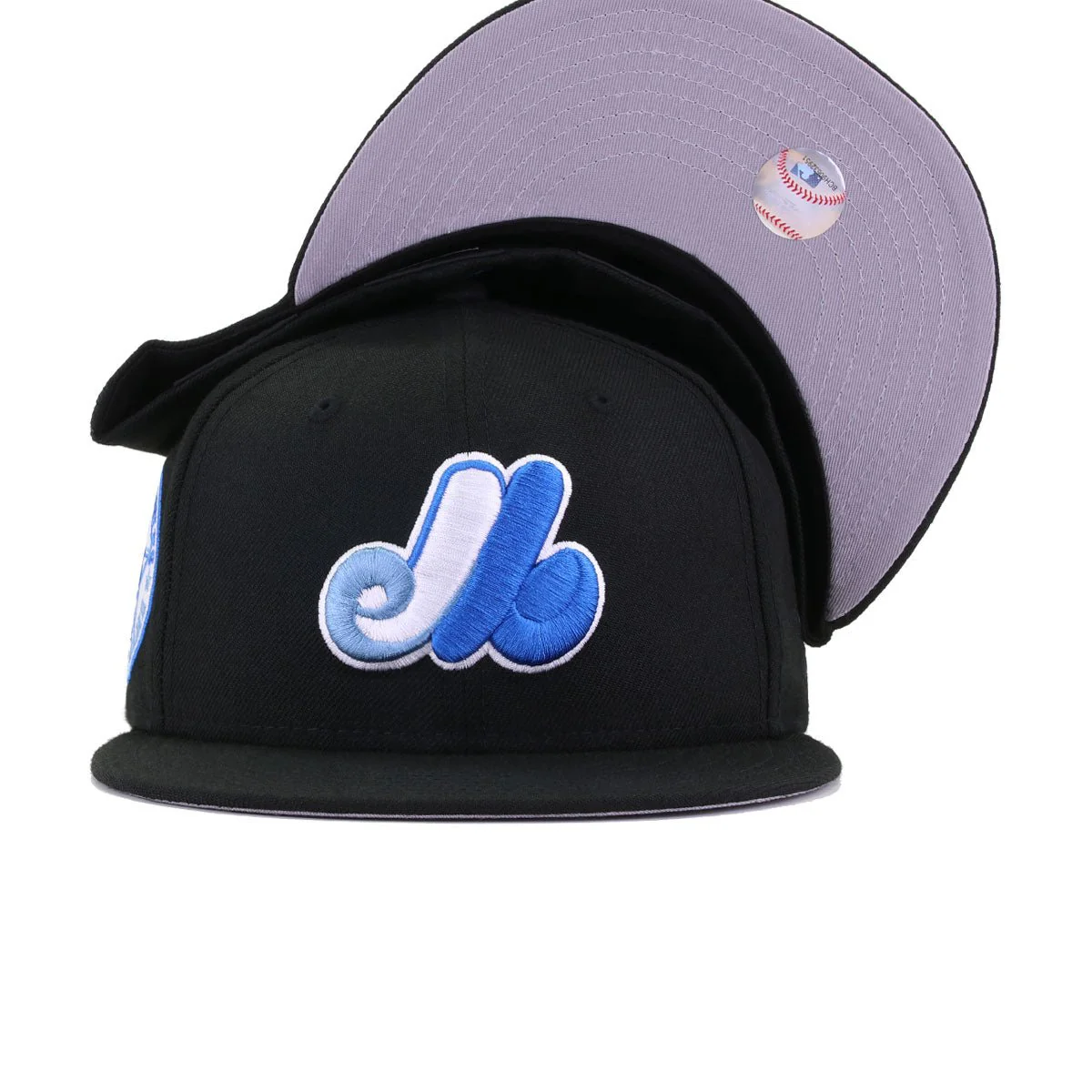 Montreal Expos Black WAVE 1982 All Star Game New Era 59Fifty Fitted - Image 5