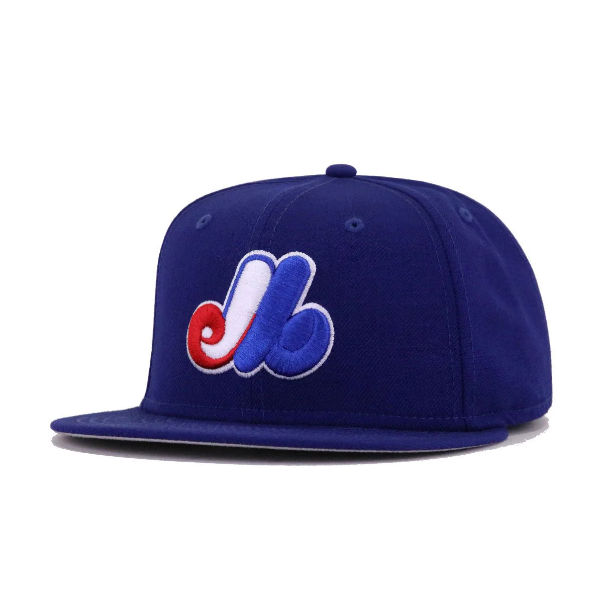 Montreal Expos Dark Royal Blue Cooperstown AC New Era 59Fifty Fitted