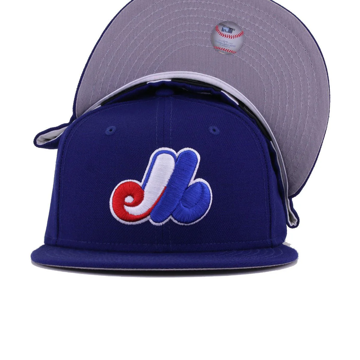 Montreal Expos Dark Royal Blue Cooperstown AC New Era 59Fifty Fitted - Image 4