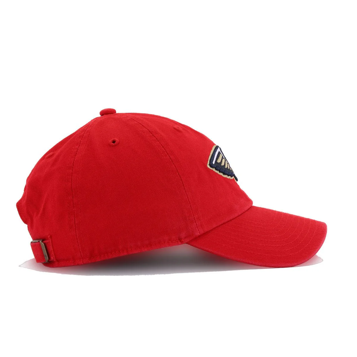 New Orleans Pelicans Scarlet 47 Brand Clean Up Dad Hat - Image 3