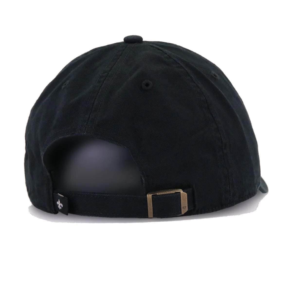 New Orleans Saints Black 47 Brand Clean Up Dad Hat - Image 4