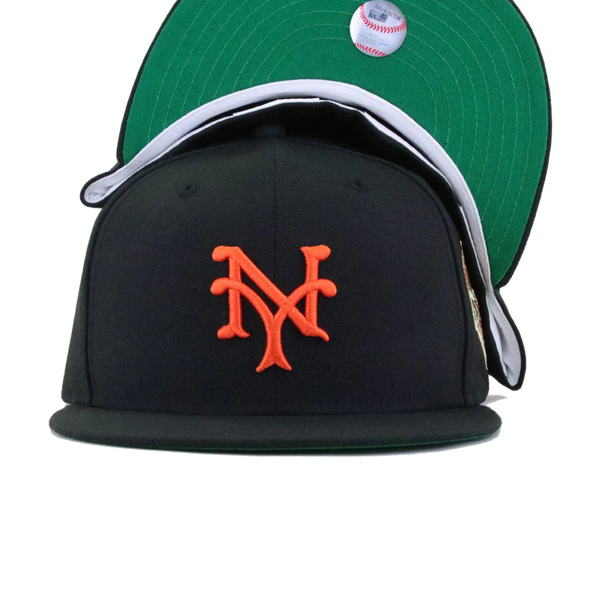 New York Giants Black 1933 World Series Cooperstown Green Bottom New Era 59Fifty Fitted - Image 4